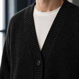 Samuel Ribbed Cardigan - Lead Product Detail