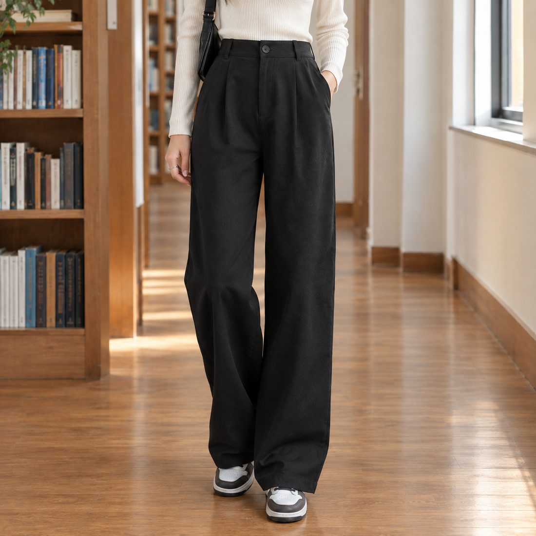 Carlotta-June Wide Leg Pants - Lead Product Detail