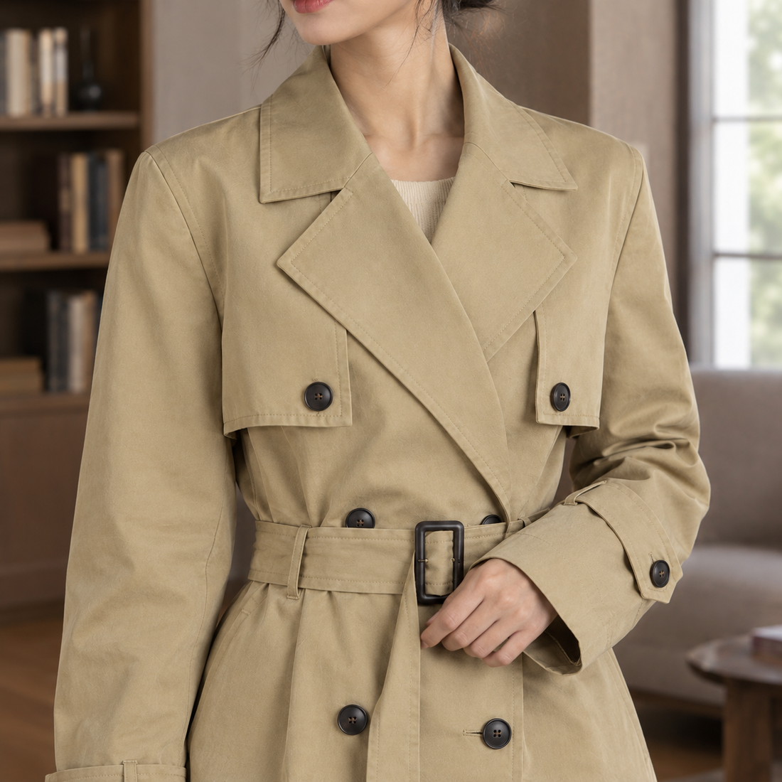 Caitlin-Belle Belted Jacket - Lead Product Detail