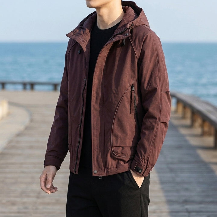 Harlan Hooded Jacket - Lead Alternate View