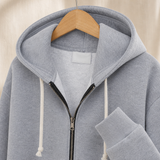Ilaria-Jade Hooded Hoodie - Lead Product Detail