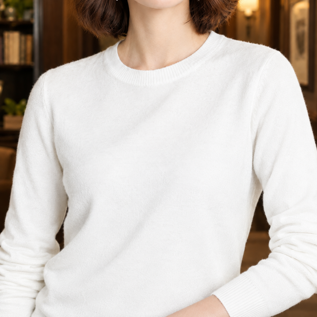 Severine Crew Neck Sweater - Lead Product Detail