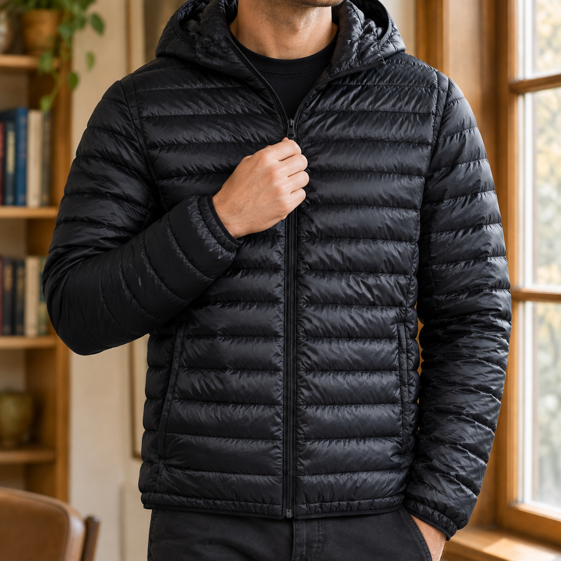 Magnus Hooded Jacket - Lead Product Detail