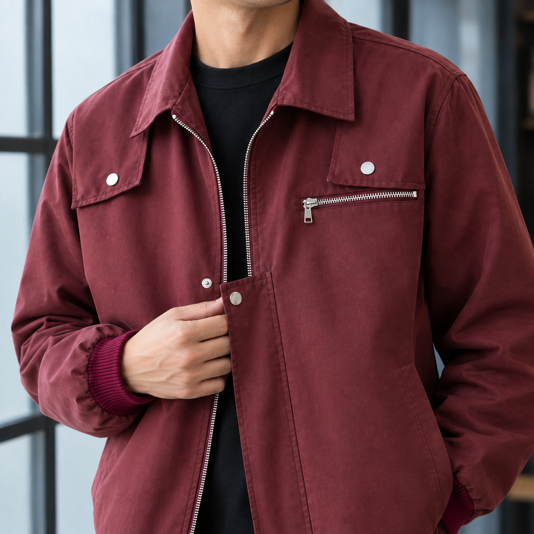 Hudson Utility Jacket - Lead Product Detail