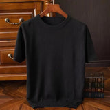 Arezzo Knit Tee - Black