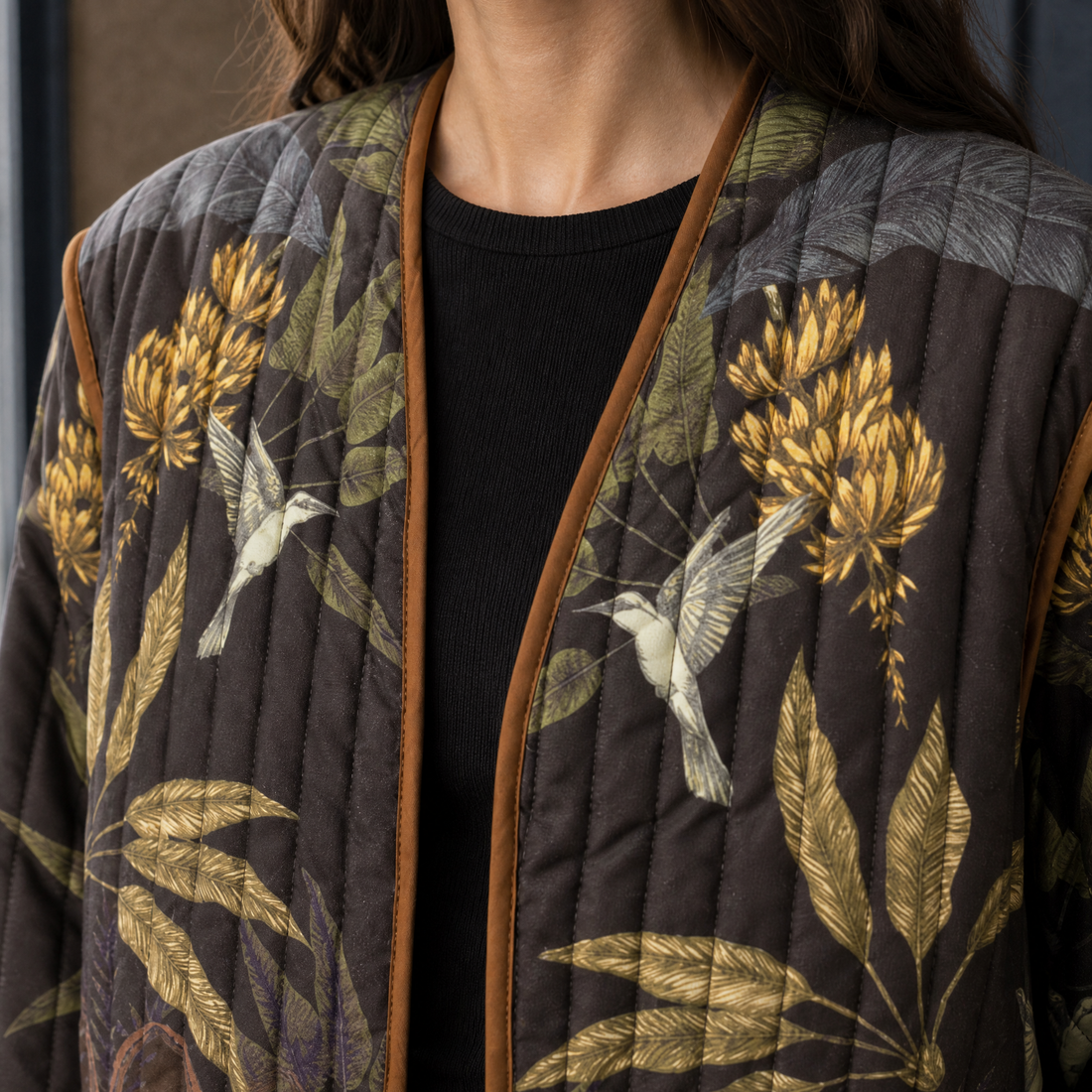 Ghislaine-Faye Botanical Jacket - Lead Product Detail