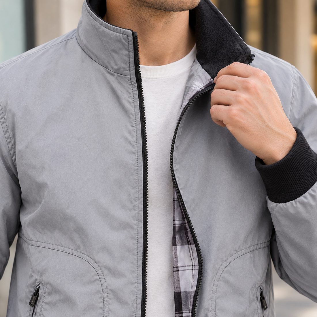 Sullivan Zip Jacket - Lead Product Detail