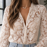 Mallory-Grace Lace Blouse - Lead Product Detail