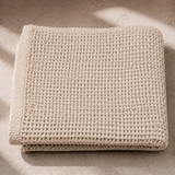 Larkspur Waffle Towel - Beige