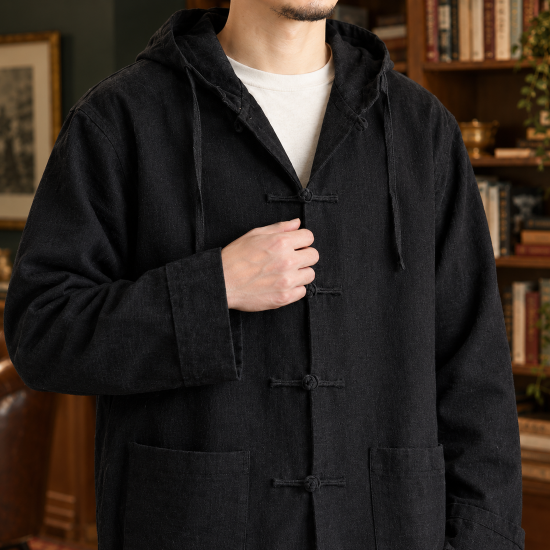 Hudson Hooded Jacket - Lead Product Detail
