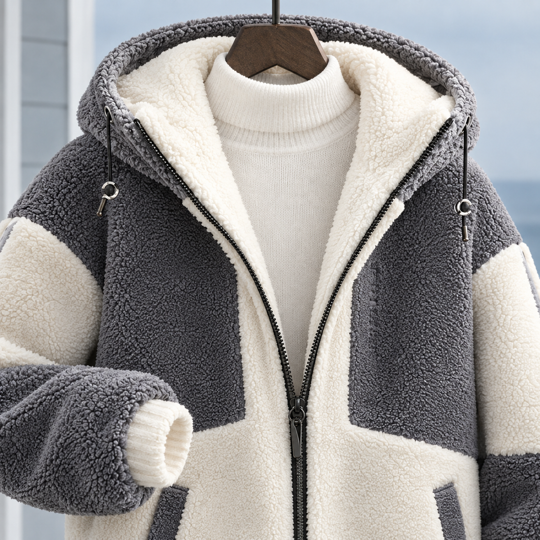 Carter Colorblock Jacket - Lead Product Detail