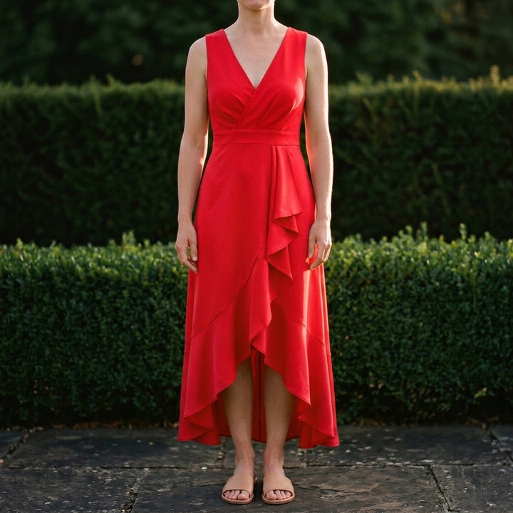 Willa Wrap Dress - Red