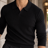 Blake Ribbed Polo - Lead Product Detail