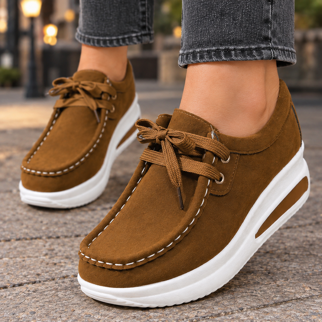 Marostica-Milano Suede Wedge Shoes - Lead Product Detail