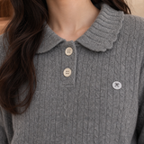 Scarlett Polo Sweater - Lead Product Detail