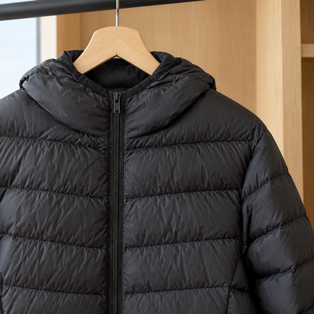 Briony-Pearl Quilted Jacket - Lead Product Detail