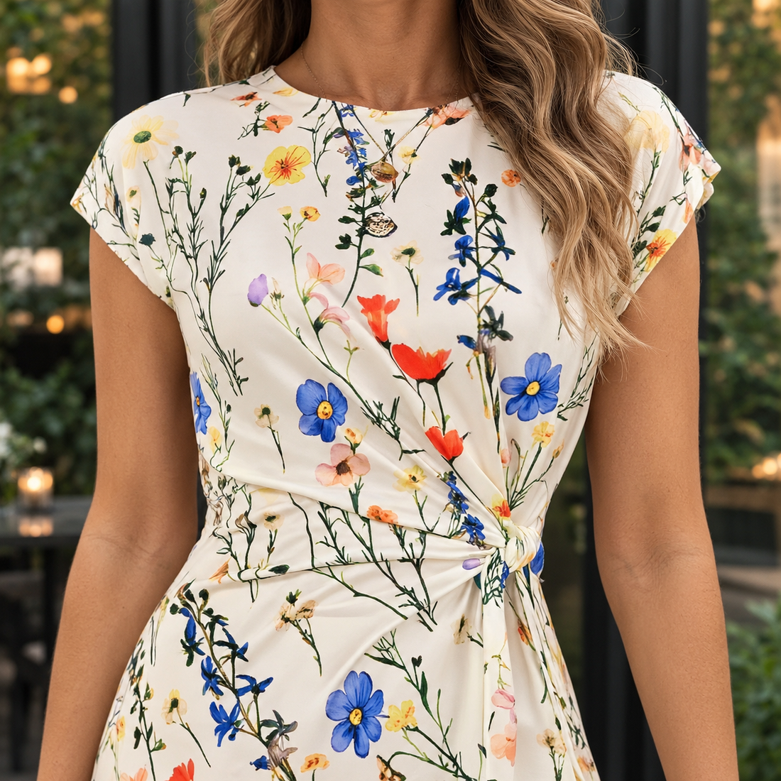 Edith-Sage Ruched Maxi Dress - Lead Product Detail