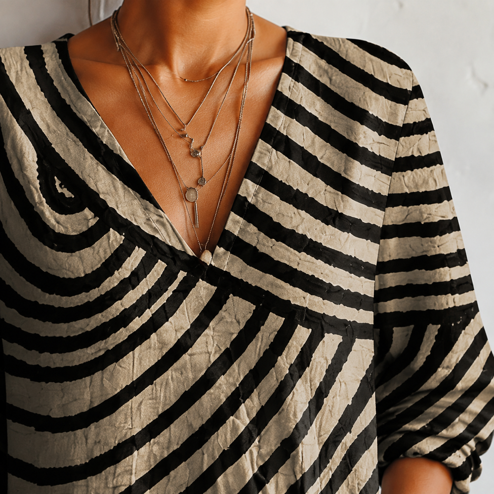 Renata-Kate Abstract Maxi Dress - Lead Product Detail