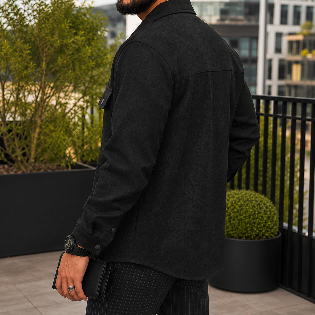 Beckett Utility Jacket - Lead Alternate View
