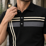 Hudson Striped Polo - Lead Product Detail