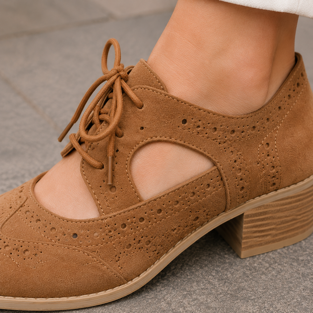 Alberti Orthopedic Brogues - Lead Product Detail