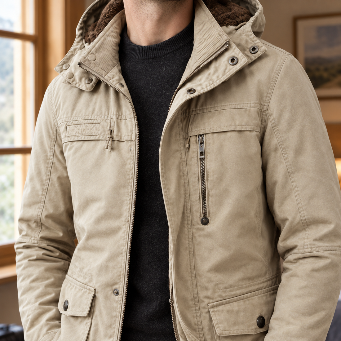 Oliver Utility Jacket - Lead Product Detail