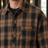 Marco Plaid Overshirt - Lead Product Detail