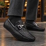 Cassano-Volo Leather Loafers - Lead Product Detail