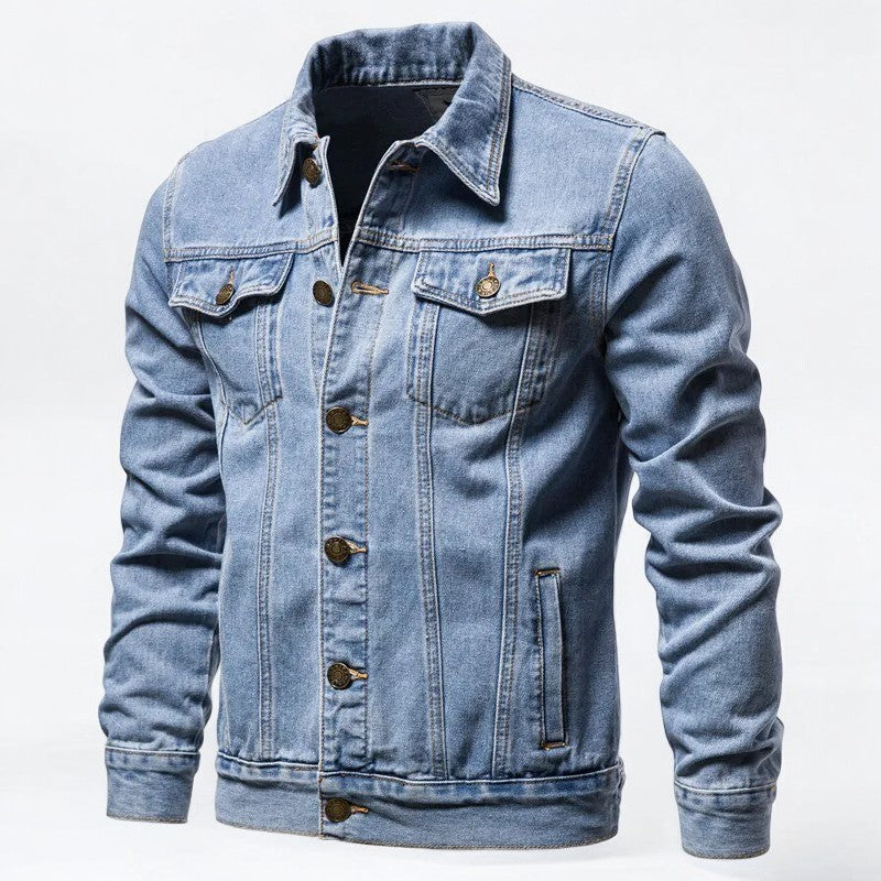 Indigo Denim Jacket - Light Blue