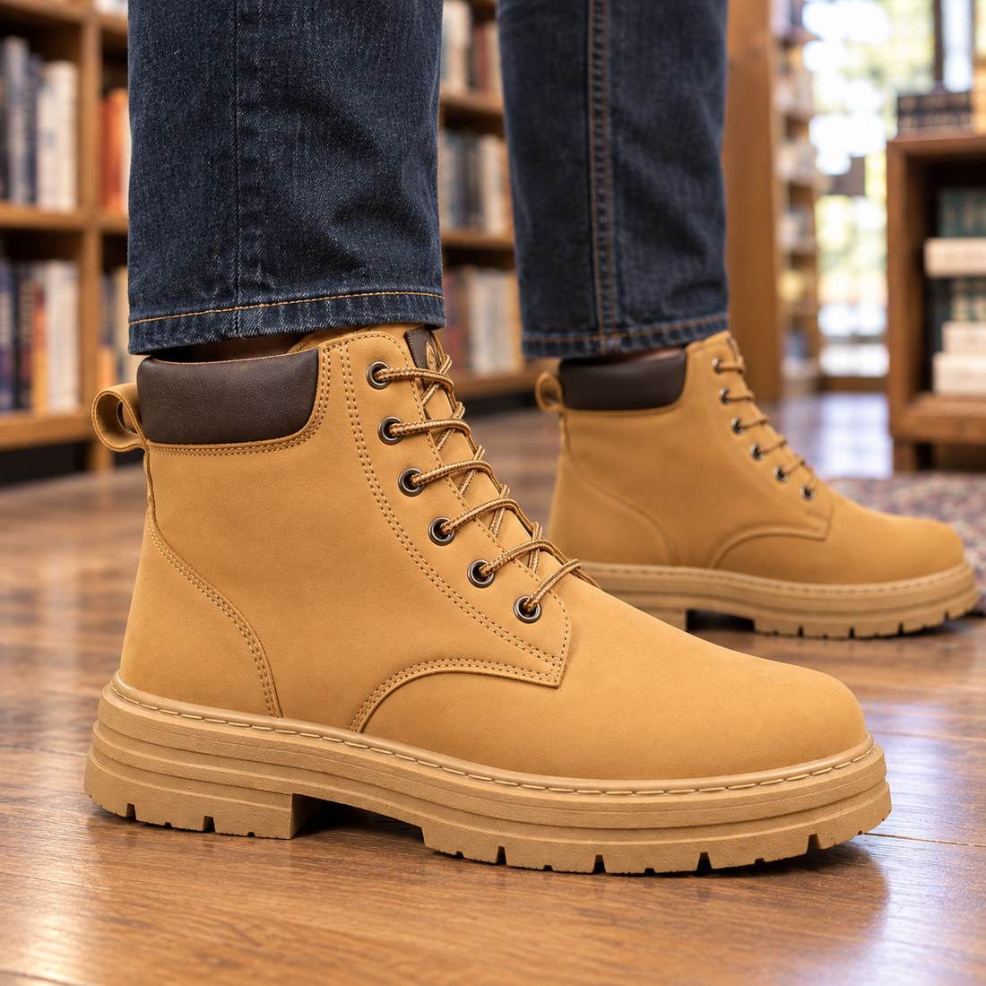 Bernardi-Arezzo Lace-Up Boots - Lead Product Detail