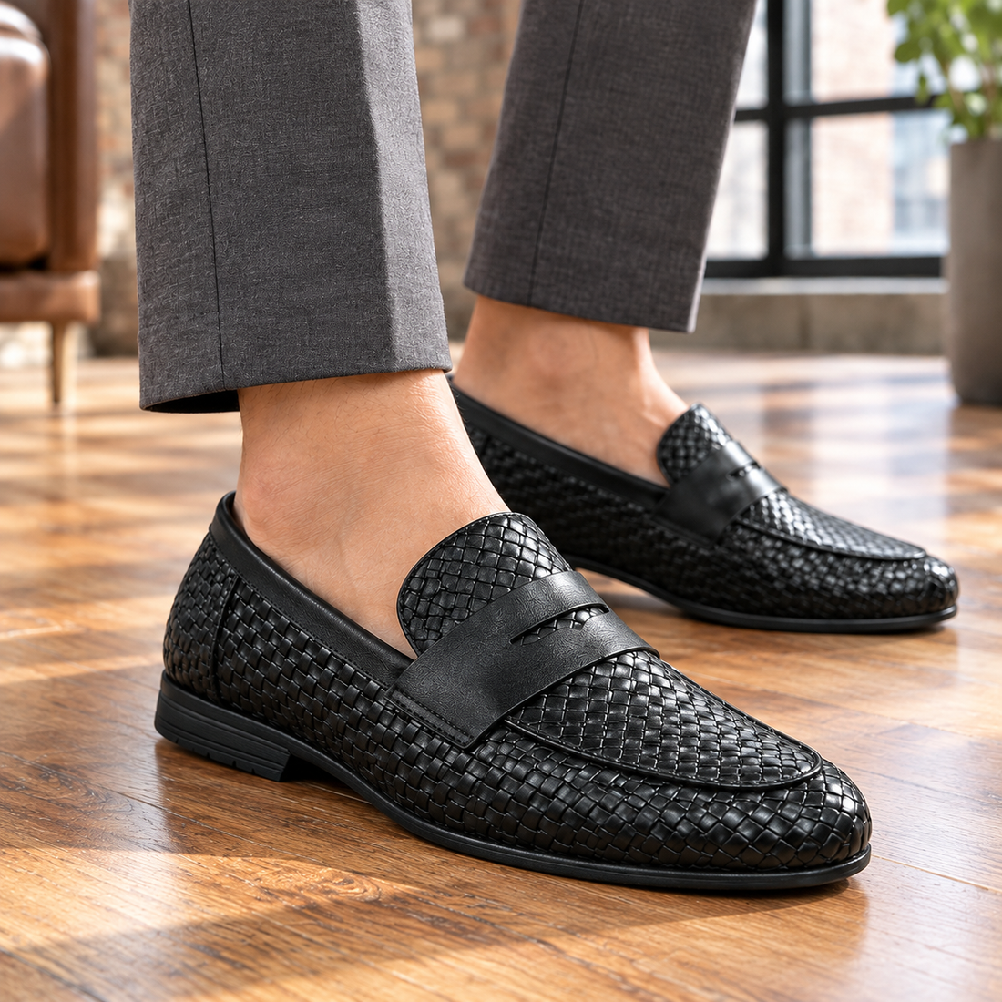 Molinari Woven Loafers - Lead Product Detail