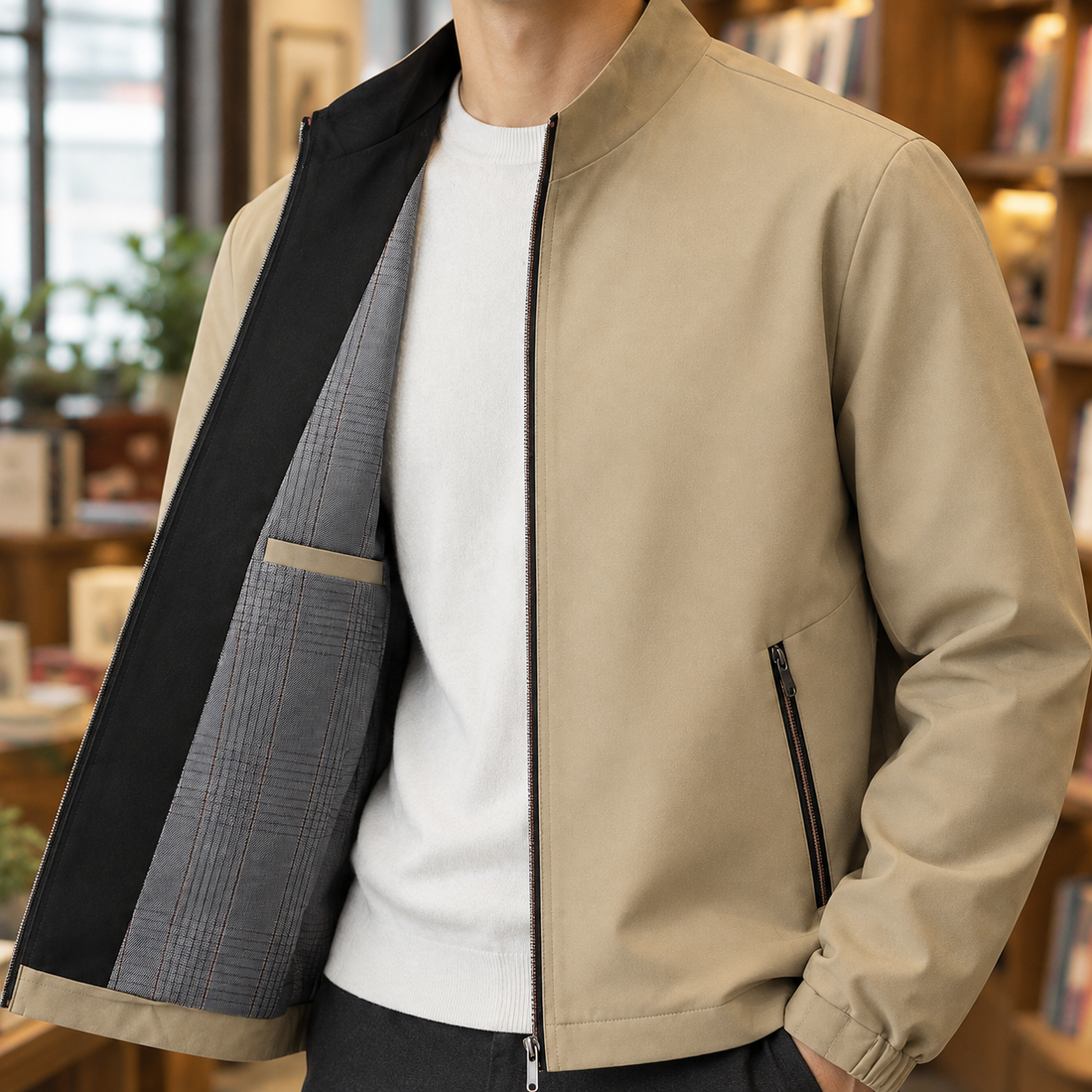 Forrester Zip Jacket - Lead Product Detail