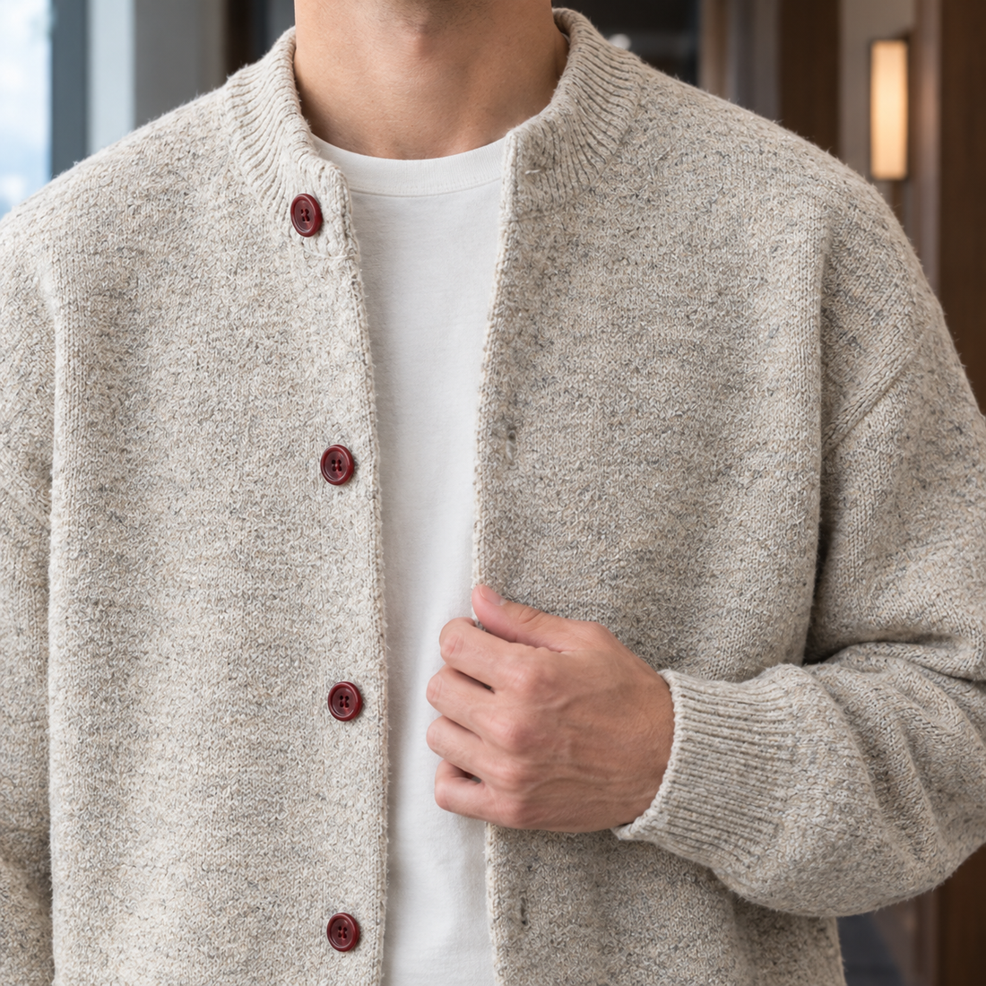 Emilio Relaxed Cardigan - Lead Product Detail