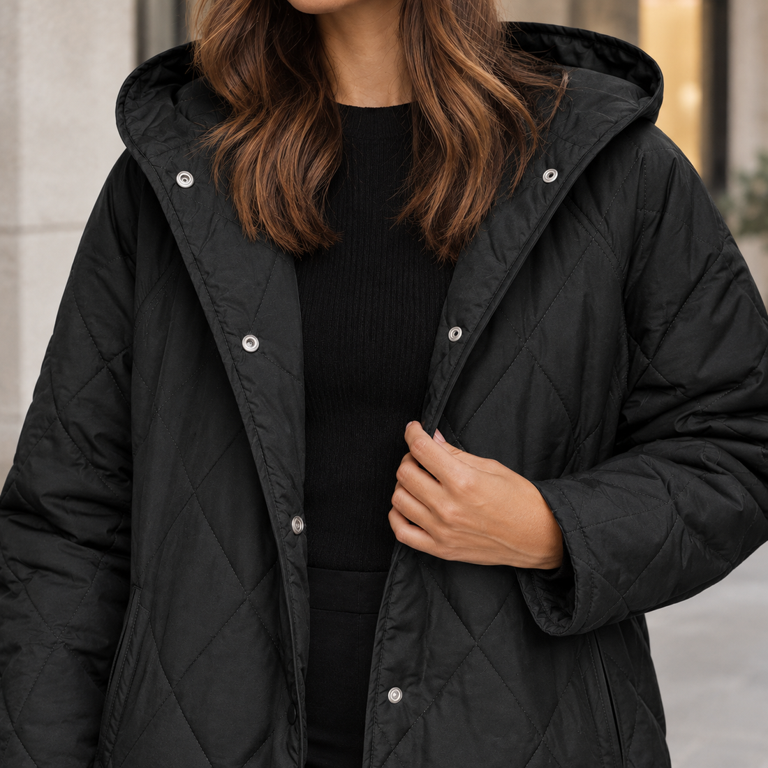 Lillian-Jane Quilted Jacket - Lead Product Detail