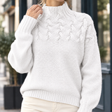 Paloma-Marie Cable Knit Sweater - Lead Product Detail