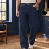 Oliver Wide-Leg Jeans - Retro Blue