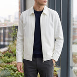 Dorian Zip Jacket - White