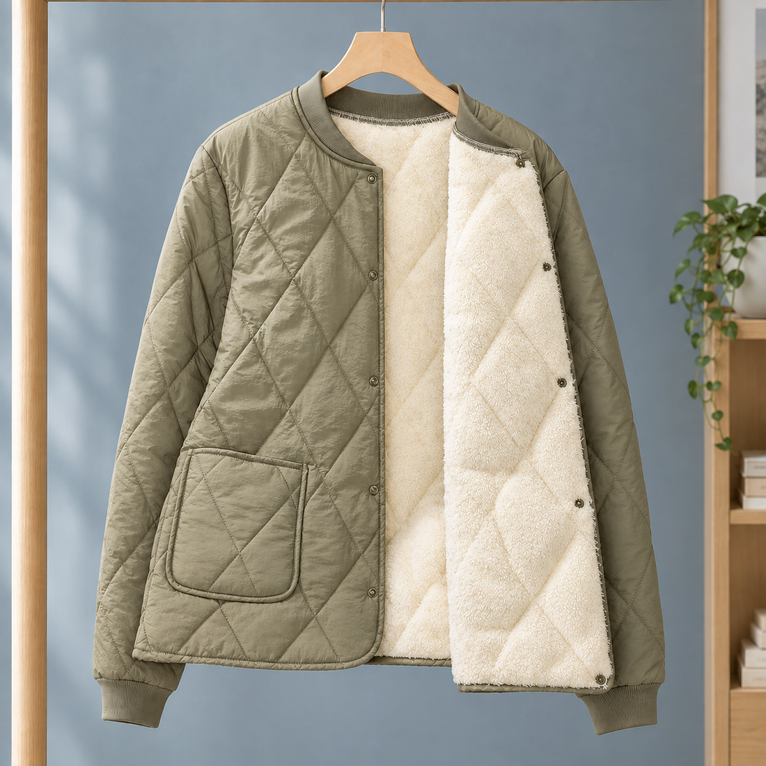 Sterling Quilted Jacket - Light Green