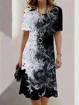 Anouk Printed Dress