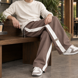 Austin Straight Leg Pants - Brown