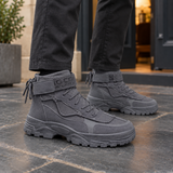 Alfieri-Como Lace-Up Boots - Gray