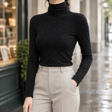 Annika-Faye Textured Top - Black