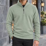 Hudson Fleece Pullover - Olive Green