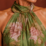 Celine Halter Maxi Dress - Lead Product Detail