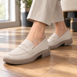 Mezzana Penny Loafers - Apricot