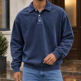 Oliver Relaxed Polo - Navy Blue