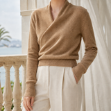 Anais-Mae Cashmere Sweater - Camel