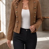 Magdalena-Elise Military Jacket - Khaki