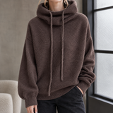 Delia-Jade Cowl Neck Sweater - Mocha