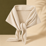 Chatsworth Wrap Cashmere Scarf - Beige